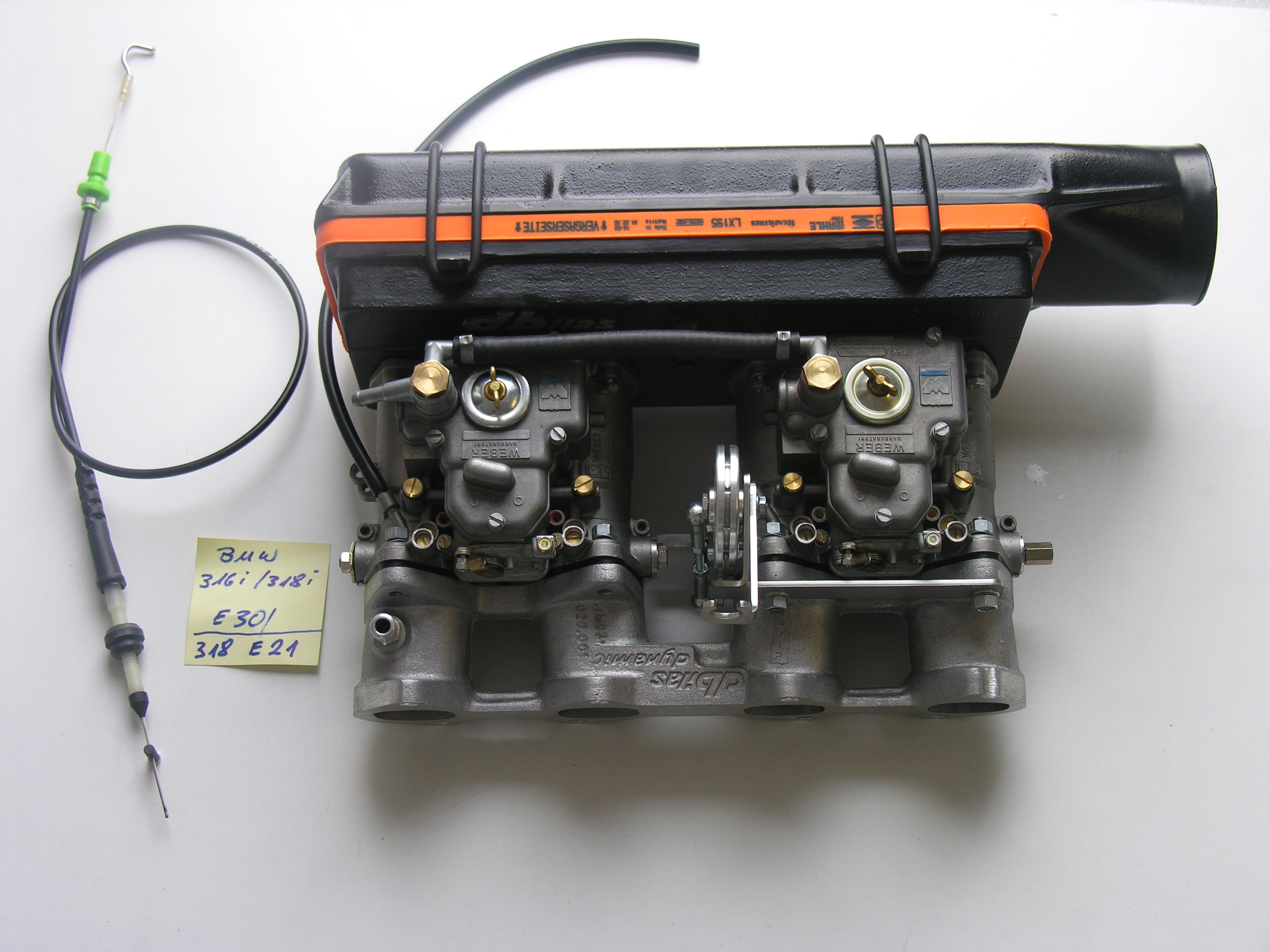 Carburator system BMW 316 1,8l E30, 318i E30, 318 E21