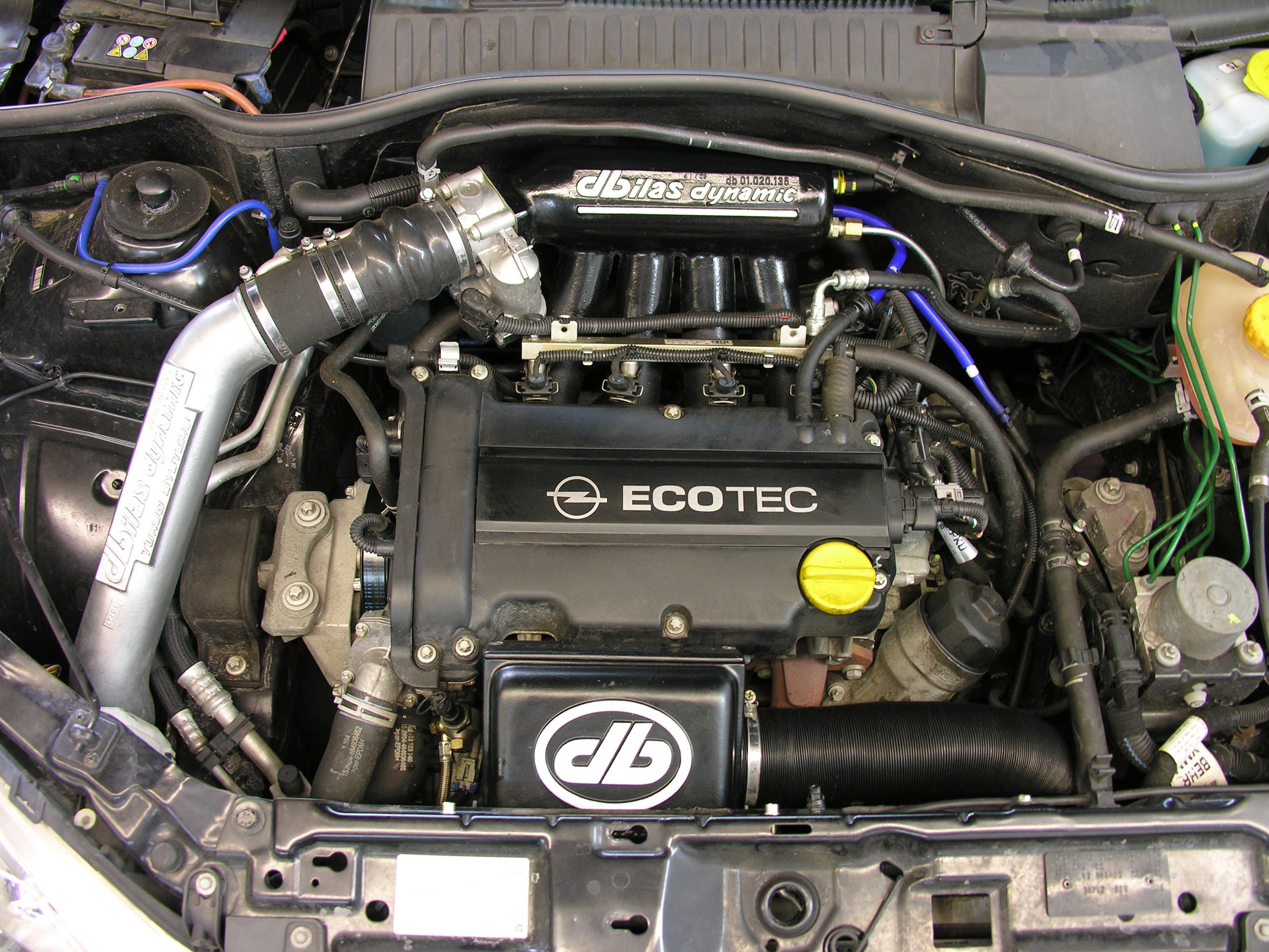 Turbocharger system Maxi Edition for Opel  Astra G, Corsa C, Meriva A, Agila A 1,2 16V Z12XE