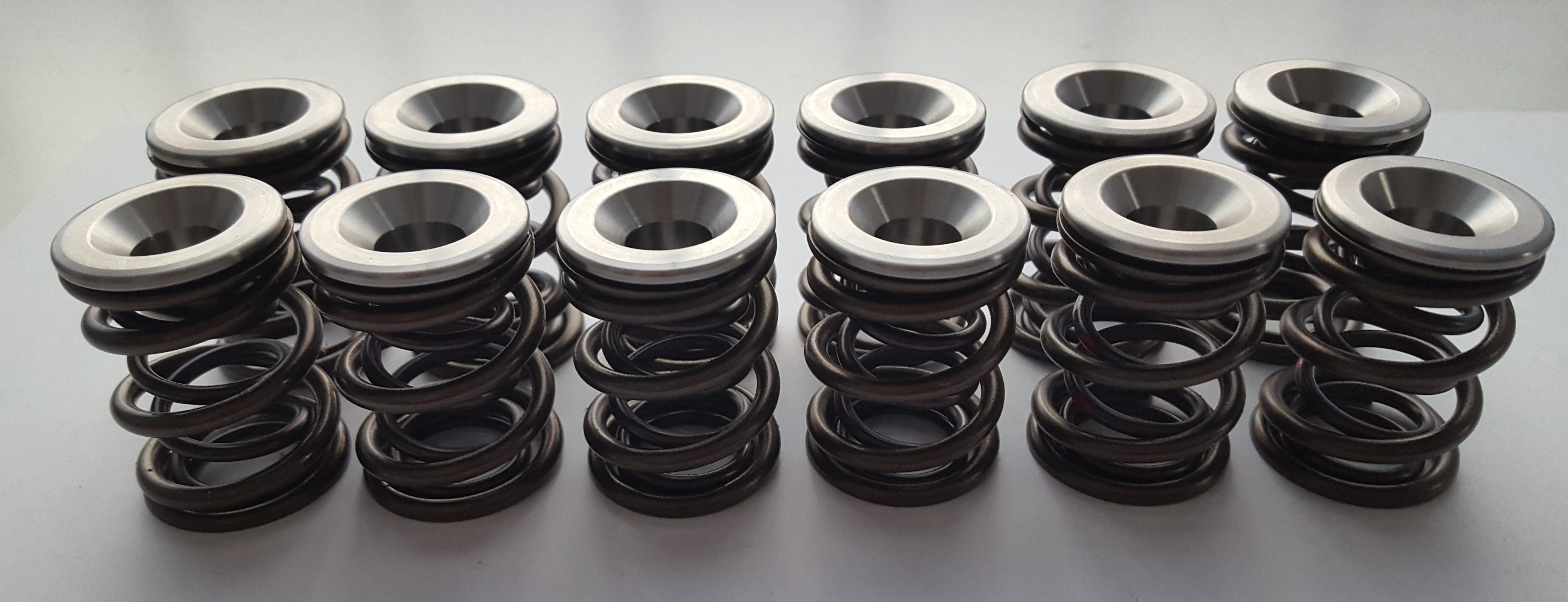 Valve spring set for Porsche  911  6-Cyl. 3,0 - 3,8 with 9mm with titan retainers