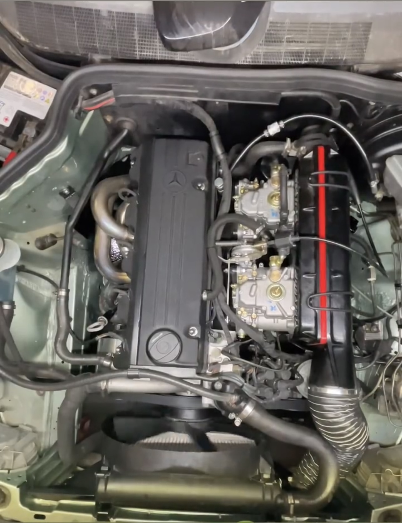 Carburator system  Mercedes M102 8V 1,8-2,3 