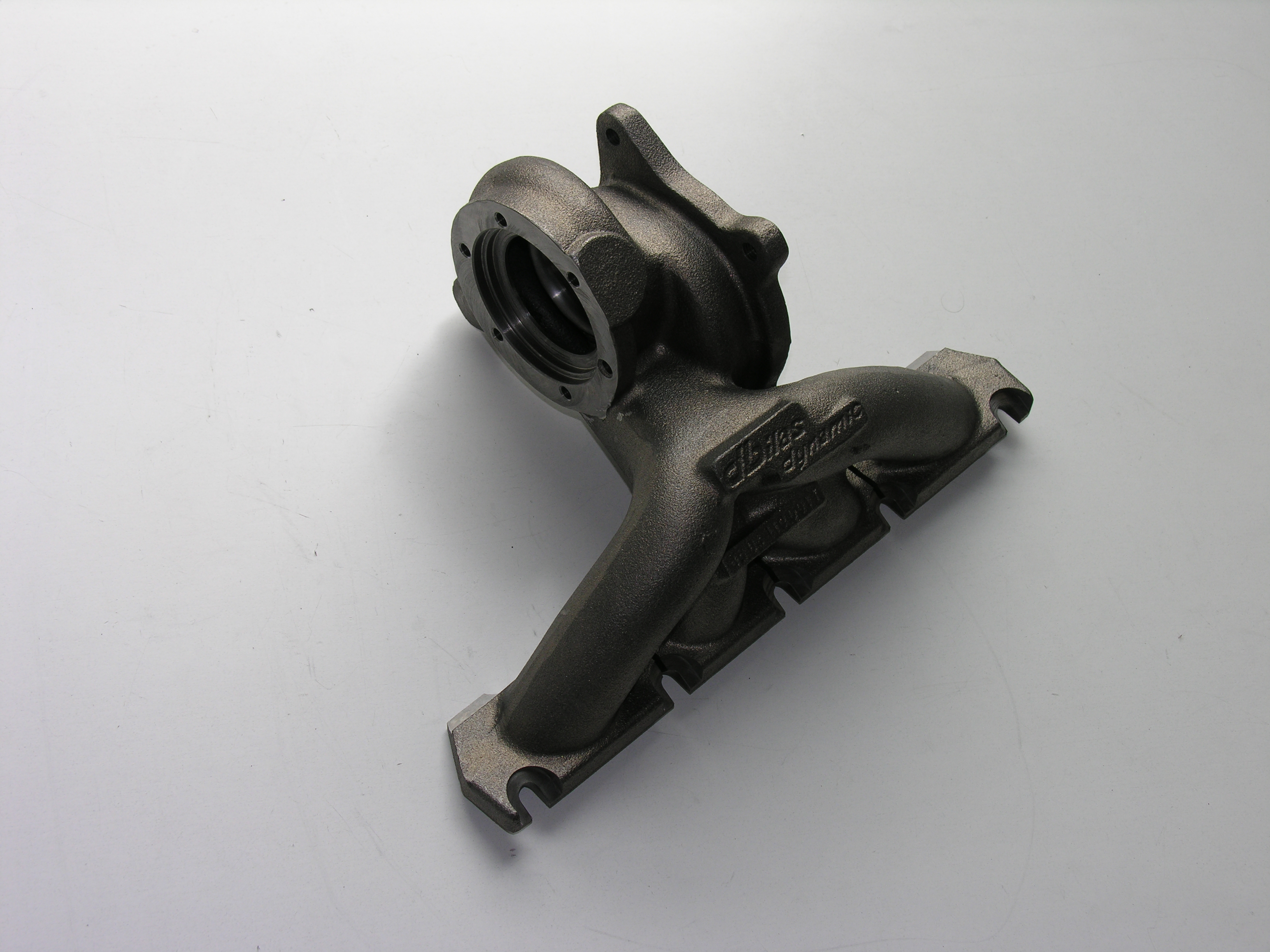 Stainless stell Turbo exhaust manifold with turbine housing  VW 2,0 TFSI group for GT29 Series ball bearing