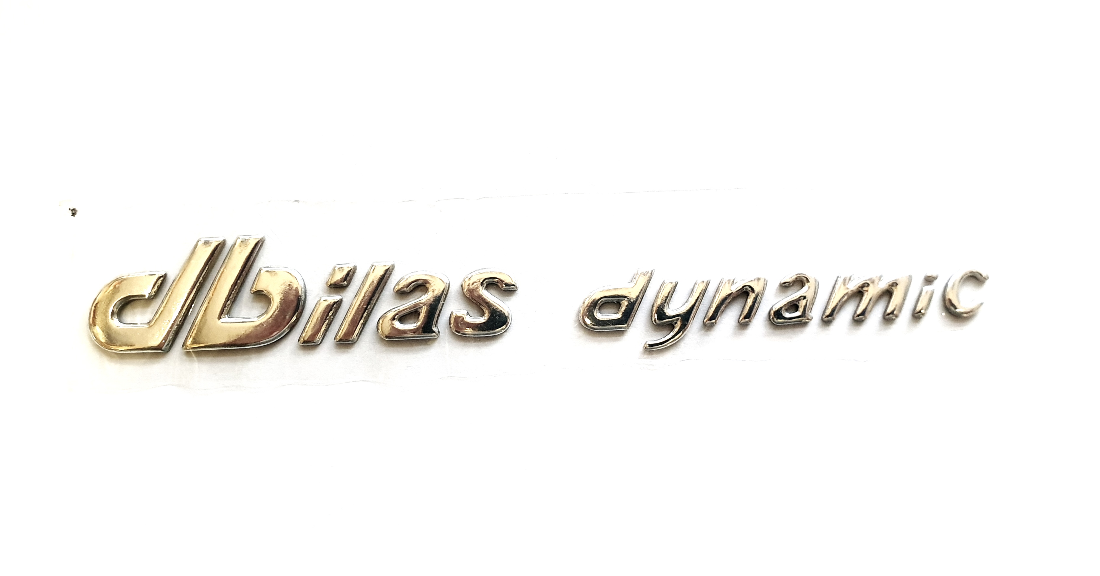 dbilas dynamic Emblem in Chromoptik 