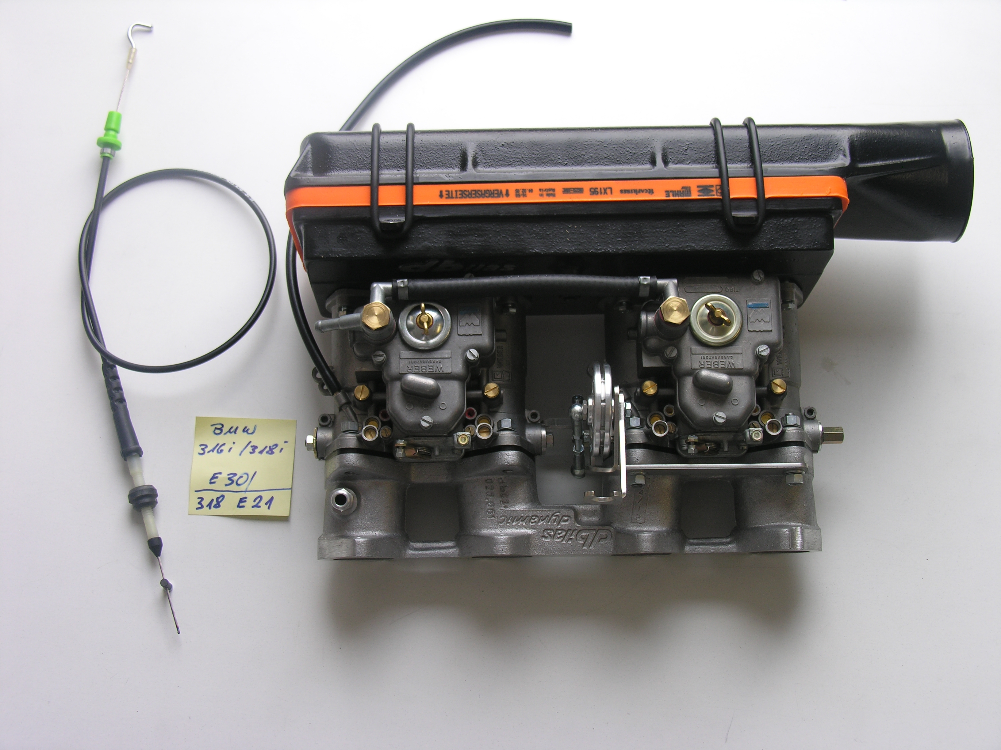 Carburator system BMW E21 315 , 316 , 318 , 320 , 320/4 , 4 Cylinder M10