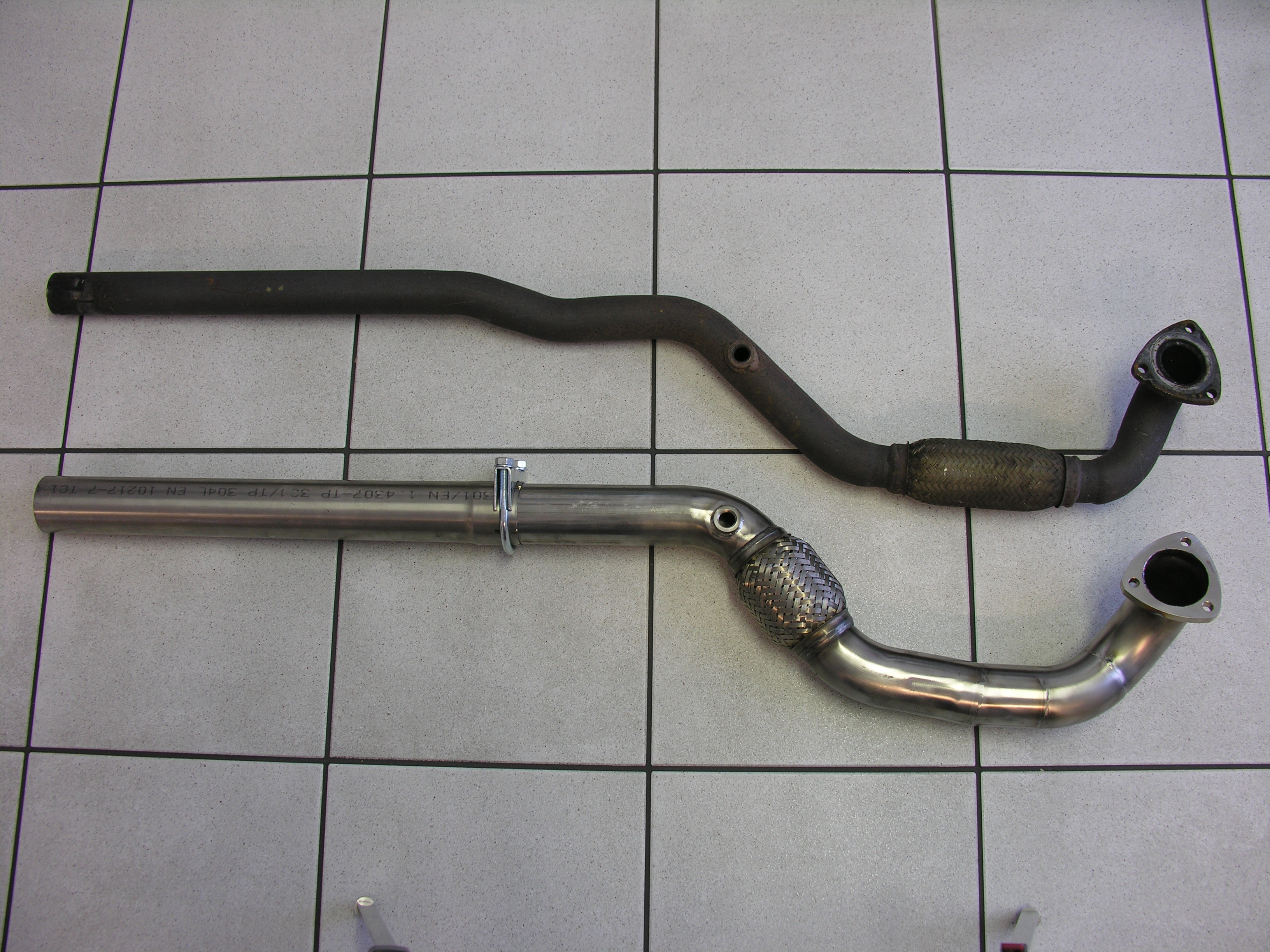 Gruppe A  downpipe Opel/Vauxhall 1,6 - 1,8