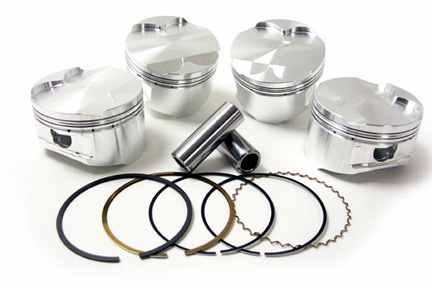 JE Pistons for Honda 1993-1997 Del Sol & 1990-2000 Civic Si Engine type B16A1/A2/A3  C/R: 9.0.1/FT