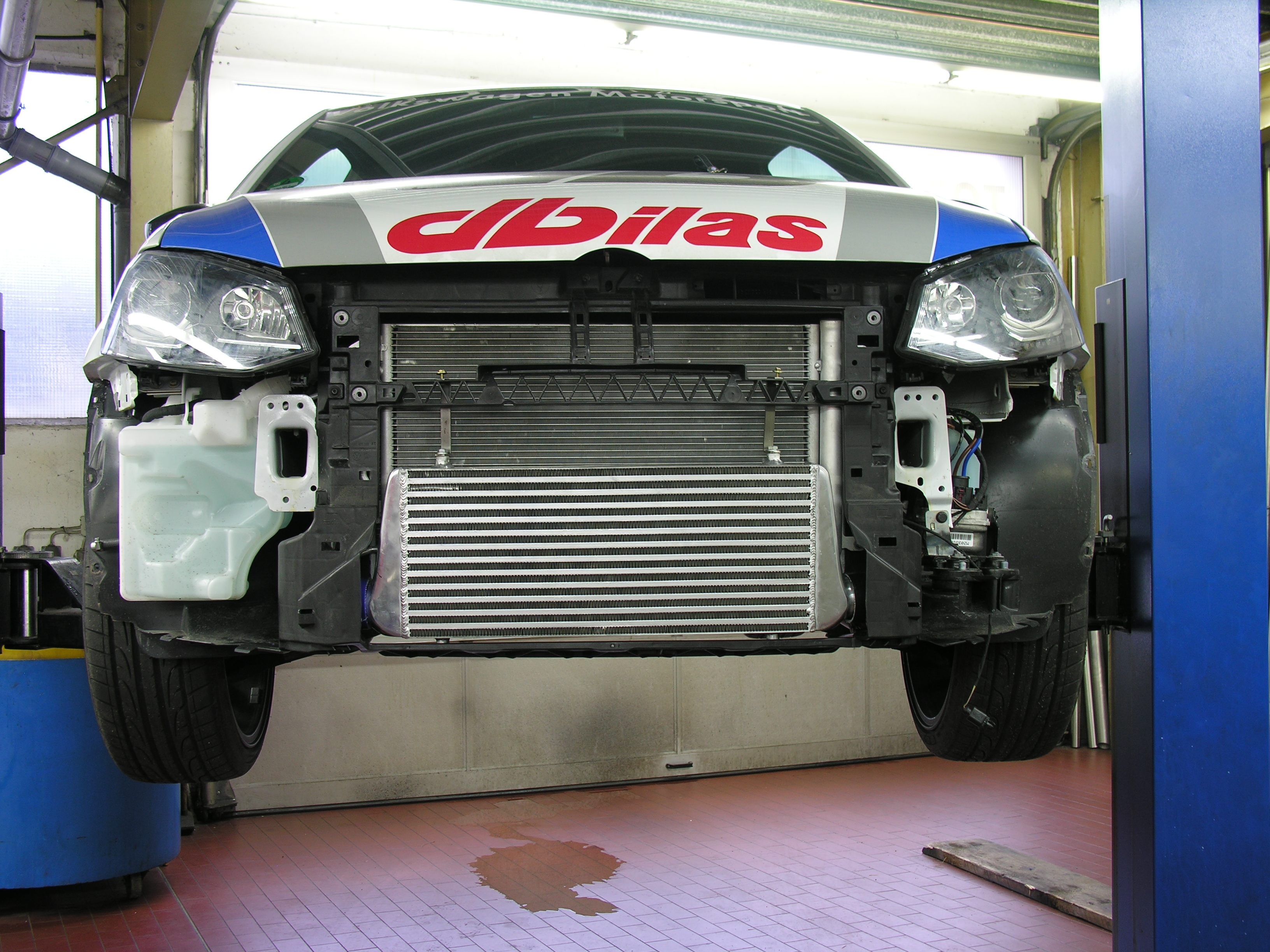 Ladeluftkühler kit für VW Polo 6R WRC 2,0 TFSI