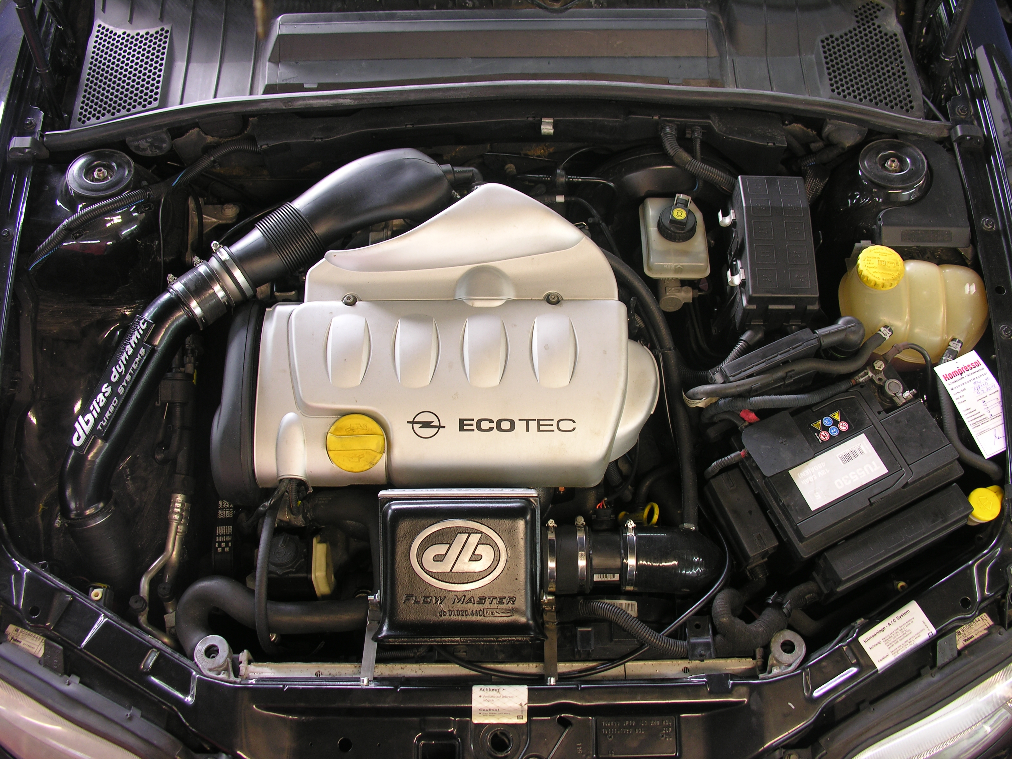 Turbocharger system light Edition for Opel/Vauxhall 1,8 16V  Z18XE