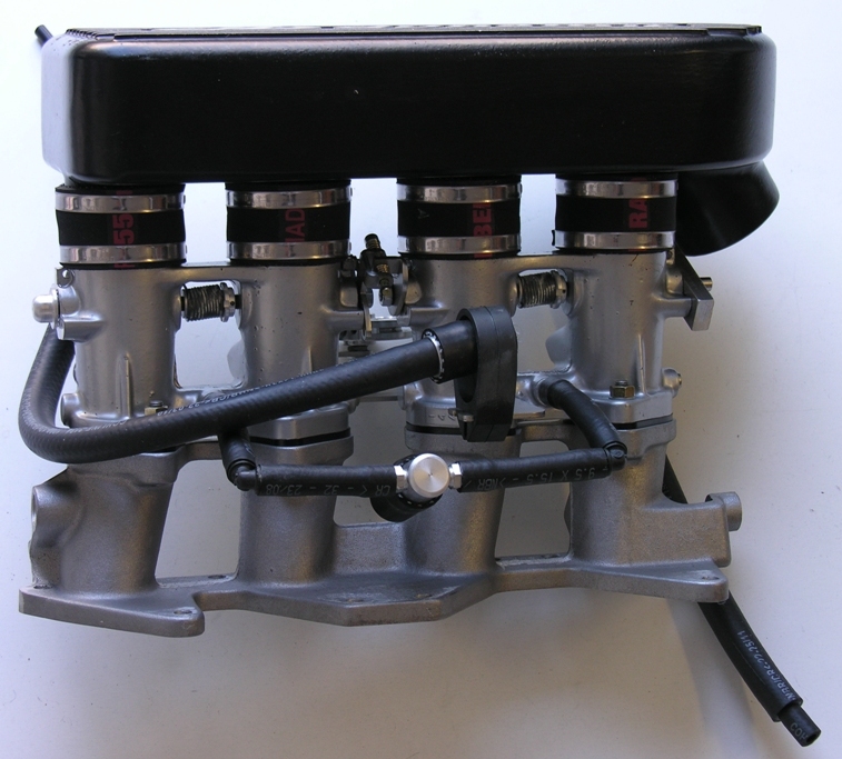 Throttle body kit for Opel/Vauxhall  2,0  C20NE alteration in Corsa A, Corsa B , Tigra A