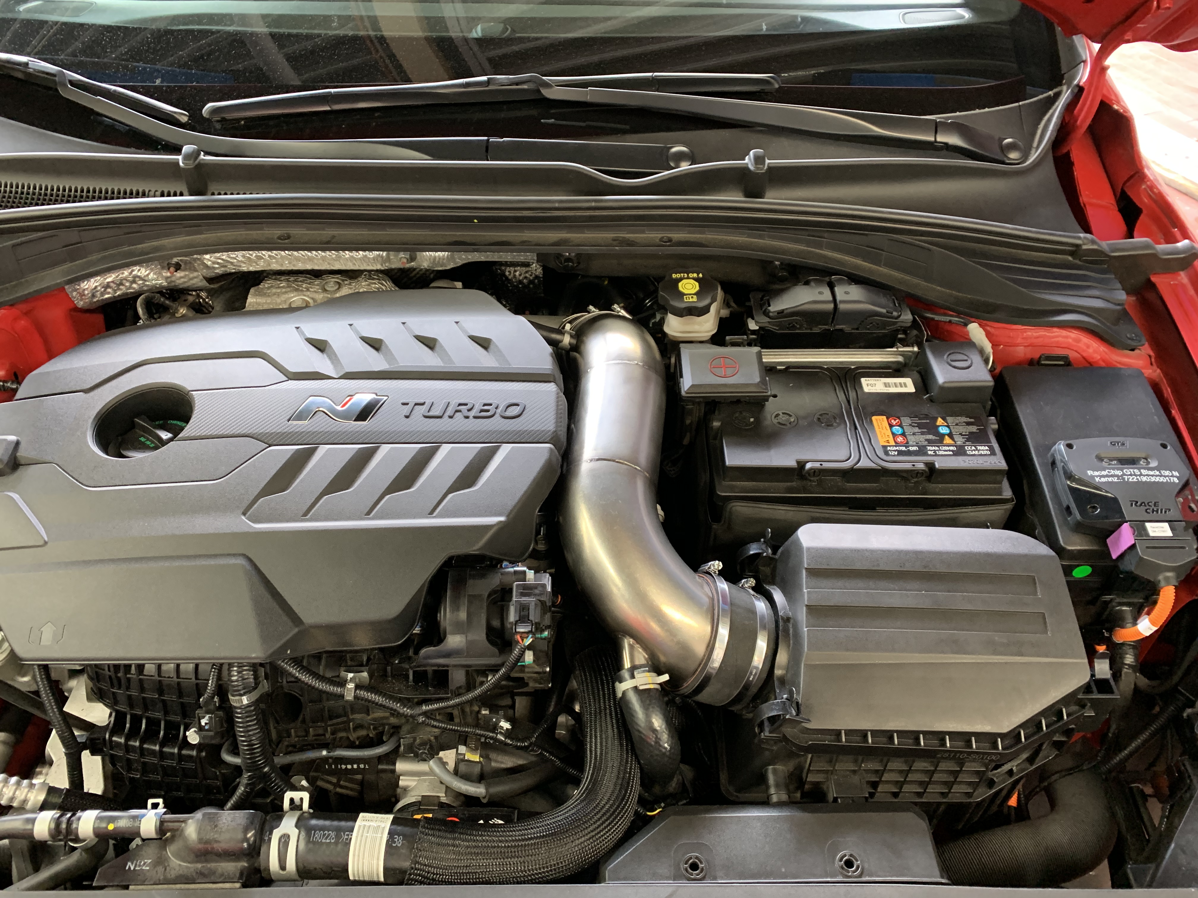 Verbindungsrohr  Lader Luftfilter Hyundai i30N, i30N Performance 2,0l