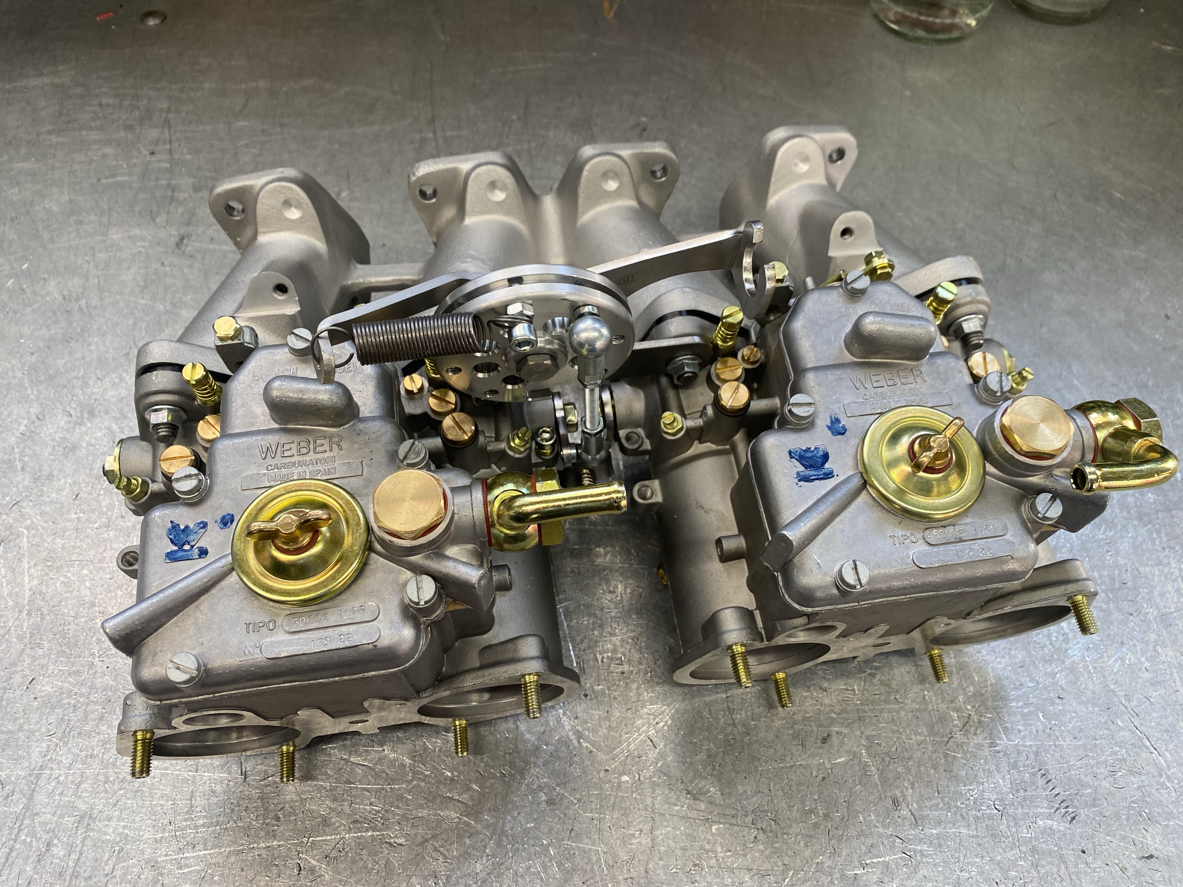 Racing Carburator system VAG / VW  1,6 - 1,8 8V 74kW AFT Cross flow head