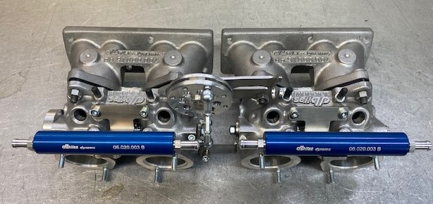 Racing Mutli-throttle intake system for Mercedes  Motor M102 2,3-2,5 16V