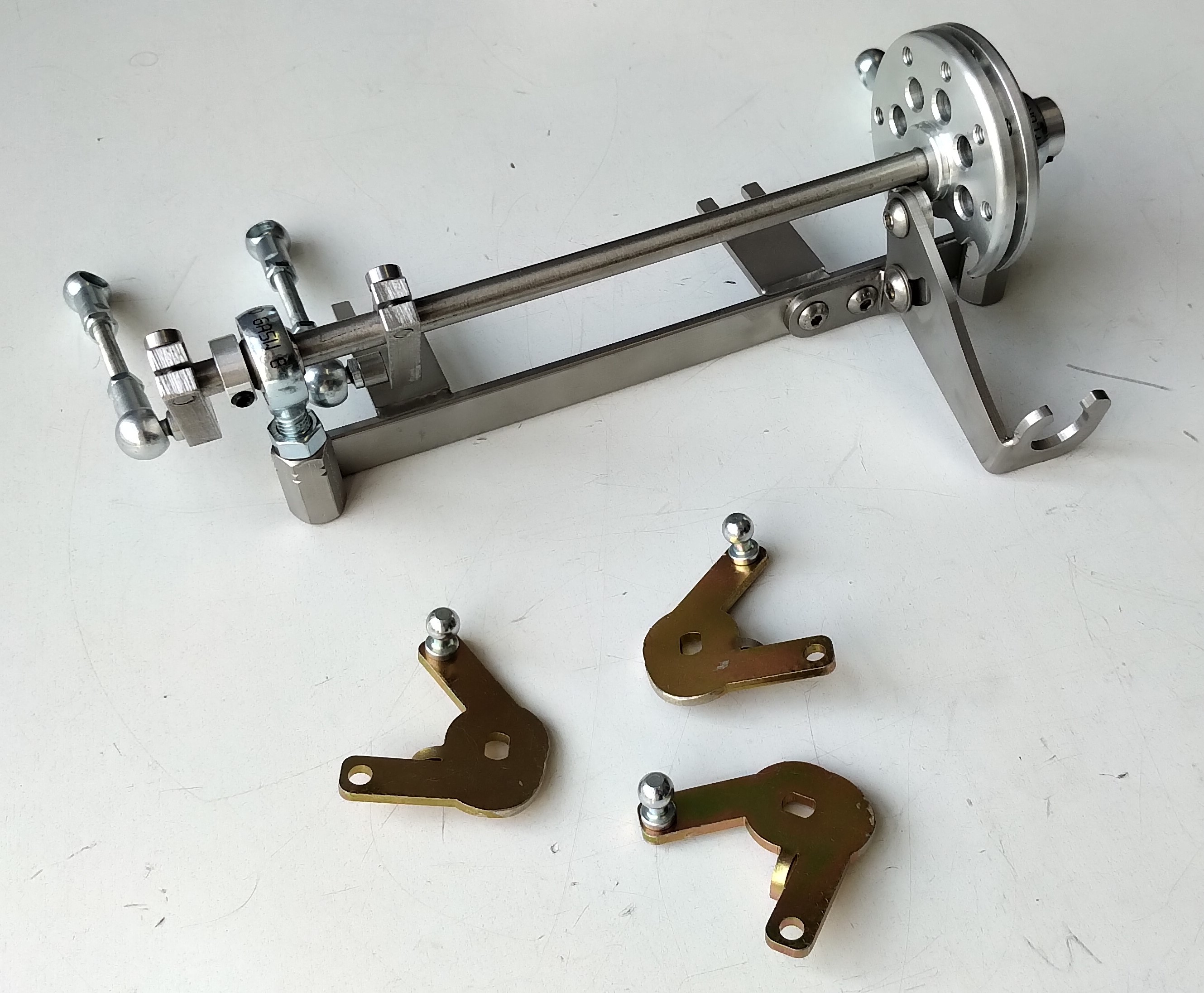 Linkage Opel/Vauxhall CIH 6-cylinder  incl. carburetor lever for 3x DCOE
